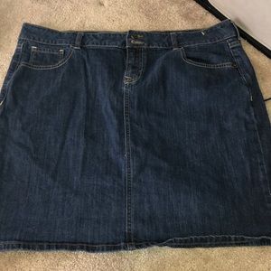 Old navy jean skirt